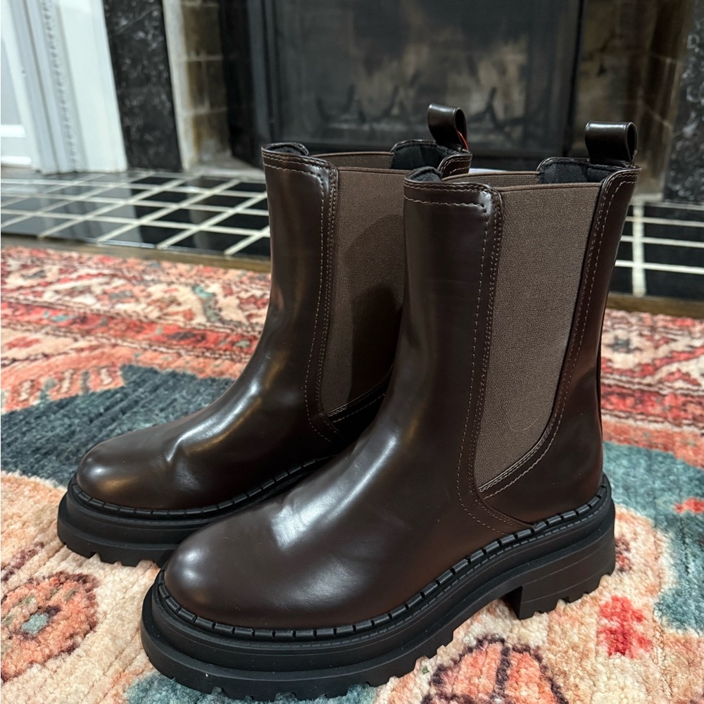 ASOS Brown Ankle Boots